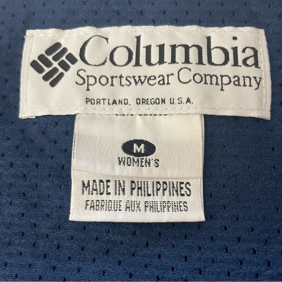 Columbia Packable Fishing Coat – Zip-Off Sleeves, Blue, Size Medium - Picture 7 of 9